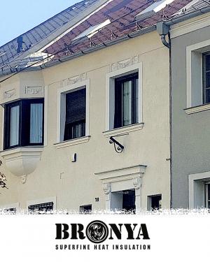 Budai sorház – homlokzat és ablak­kávák szigetelése