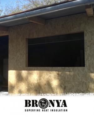 Budakalász – faház külső hőszigetelése